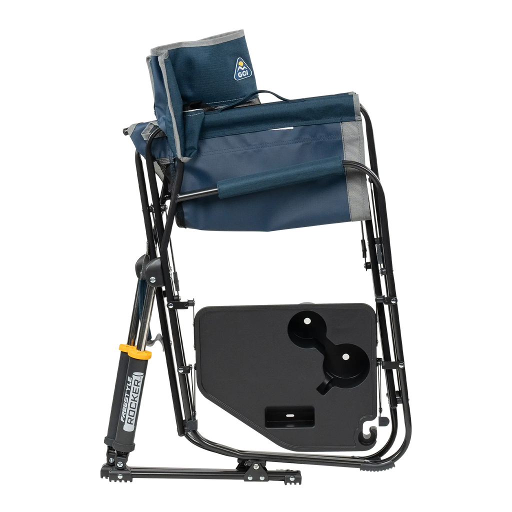 Heavy-Duty Freestyle Freestyle Rocker with Side Table - Choice 853 - Freestyle Rocker Portable Outdoor Folding Chair Detail