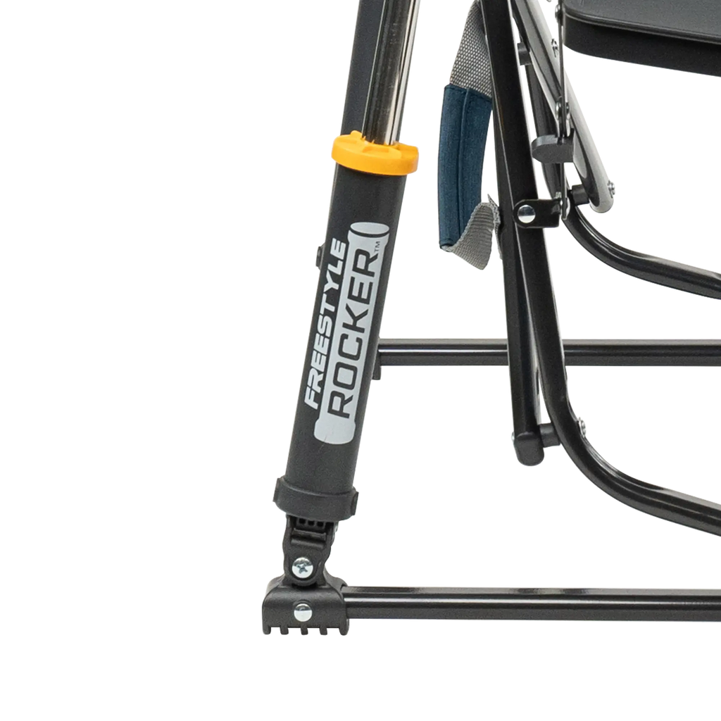 Heavy-Duty Freestyle Freestyle Rocker with Side Table - Choice 853 - Freestyle Rocker Portable Outdoor Folding Chair Detail