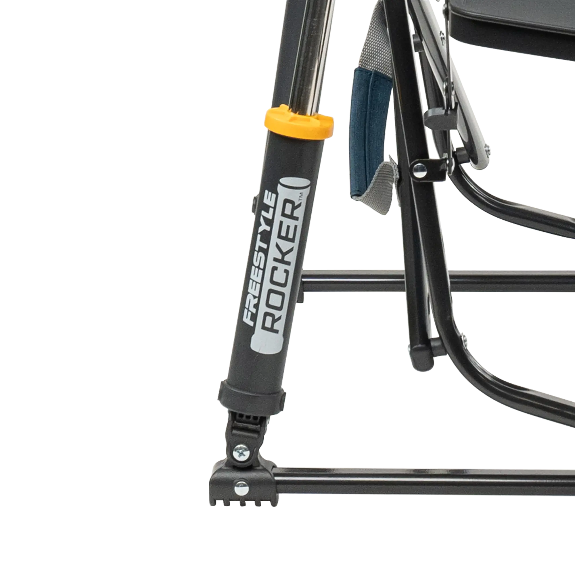 Heavy-Duty Freestyle Freestyle Rocker with Side Table - Choice 853 - Freestyle Rocker Portable Outdoor Folding Chair Detail