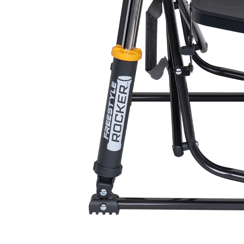 Heavy-Duty Freestyle Freestyle Rocker with Side Table - Choice 853 - Freestyle Rocker Portable Outdoor Folding Chair Detail