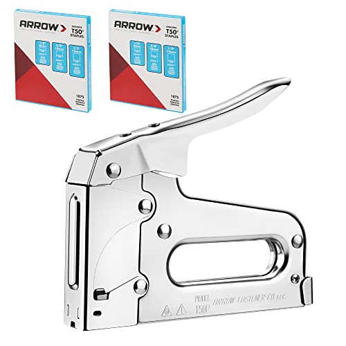 Minimalist Arrow T50 Heavy Duty Staple Gun Kit, All for Daily Use