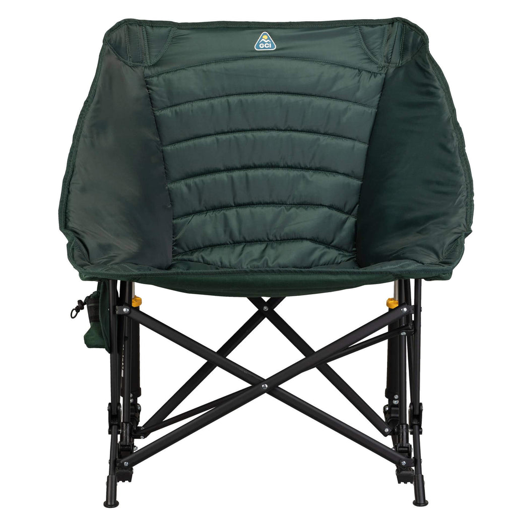 Heavy-Duty Freestyle Puff Rocker - Choice 731 - Patented Spring-Action Rocking Chair for Camping Detail