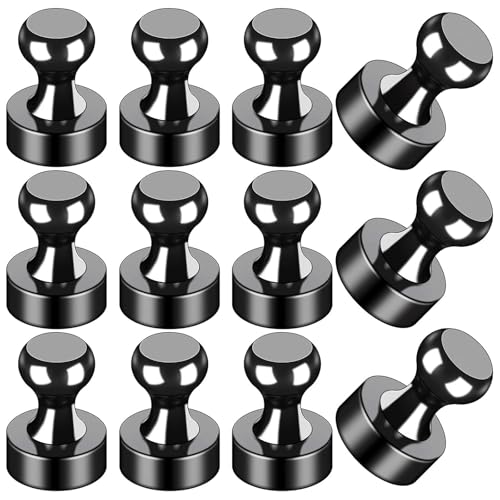 LOVIMAG Fridge Magnets 12Pcs Refrigerator Whiteboard Small Strong Essentials