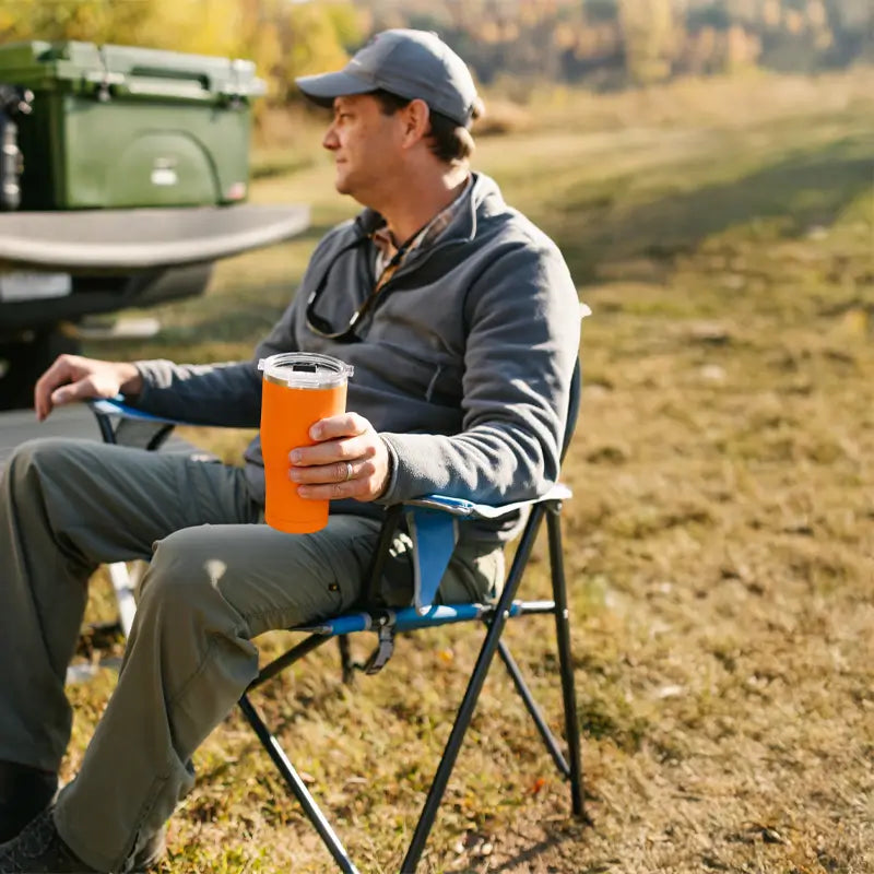 Lightweight Messenger Comfort Quad Chair - Choice 989 - Ultra-Lightweight Telescoping PackSeat Travel Stool Detail