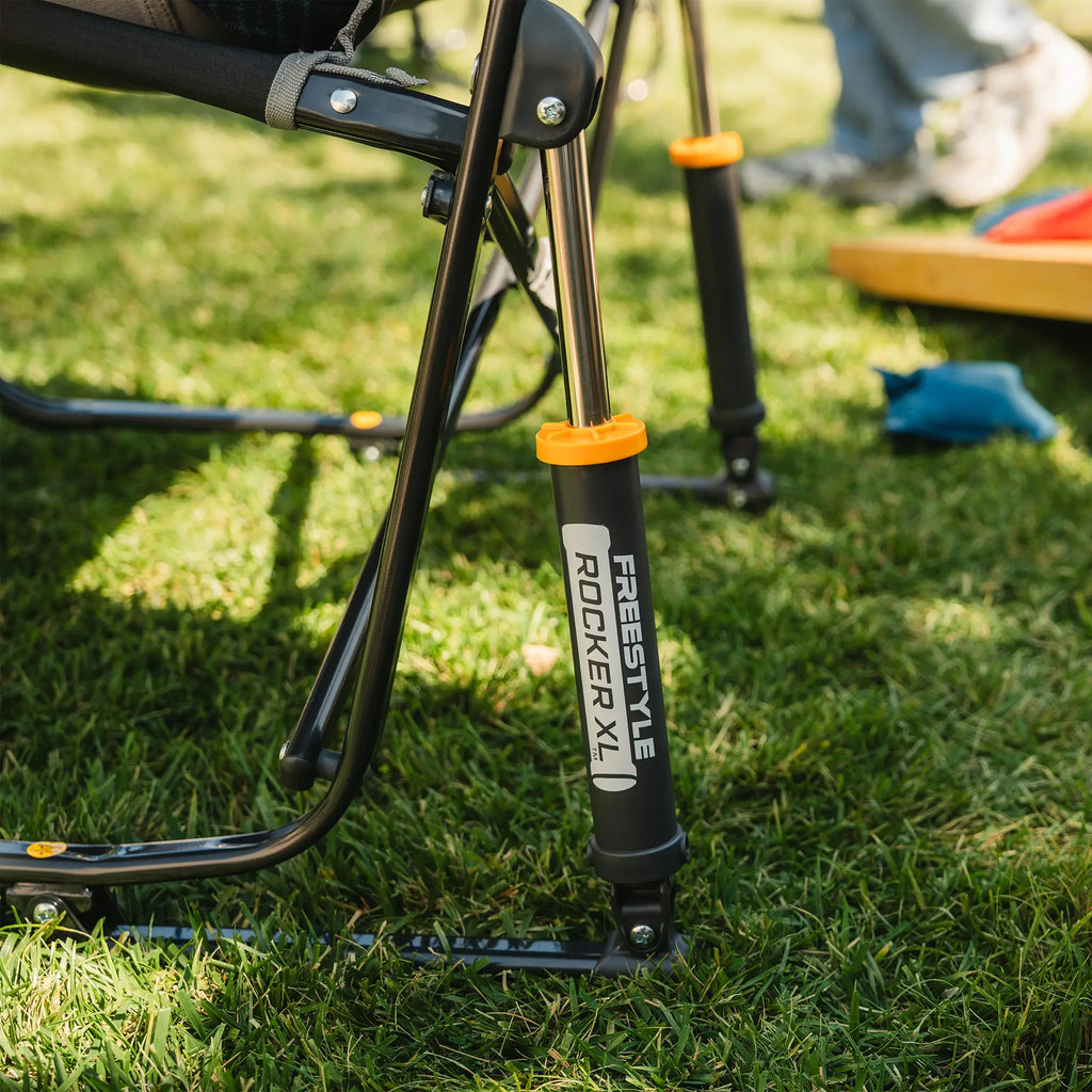 Heavy-Duty Freestyle Freestyle Rocker XL - Choice 552 - Freestyle Rocker Portable Outdoor Folding Chair Detail