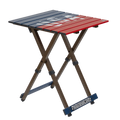 Slim-Fold Compact Camp Table 20 - USA Anniversary Deluxe - Choice 757 - Master Outdoor Kitchen Station for Tailgating & BBQ - Default Title