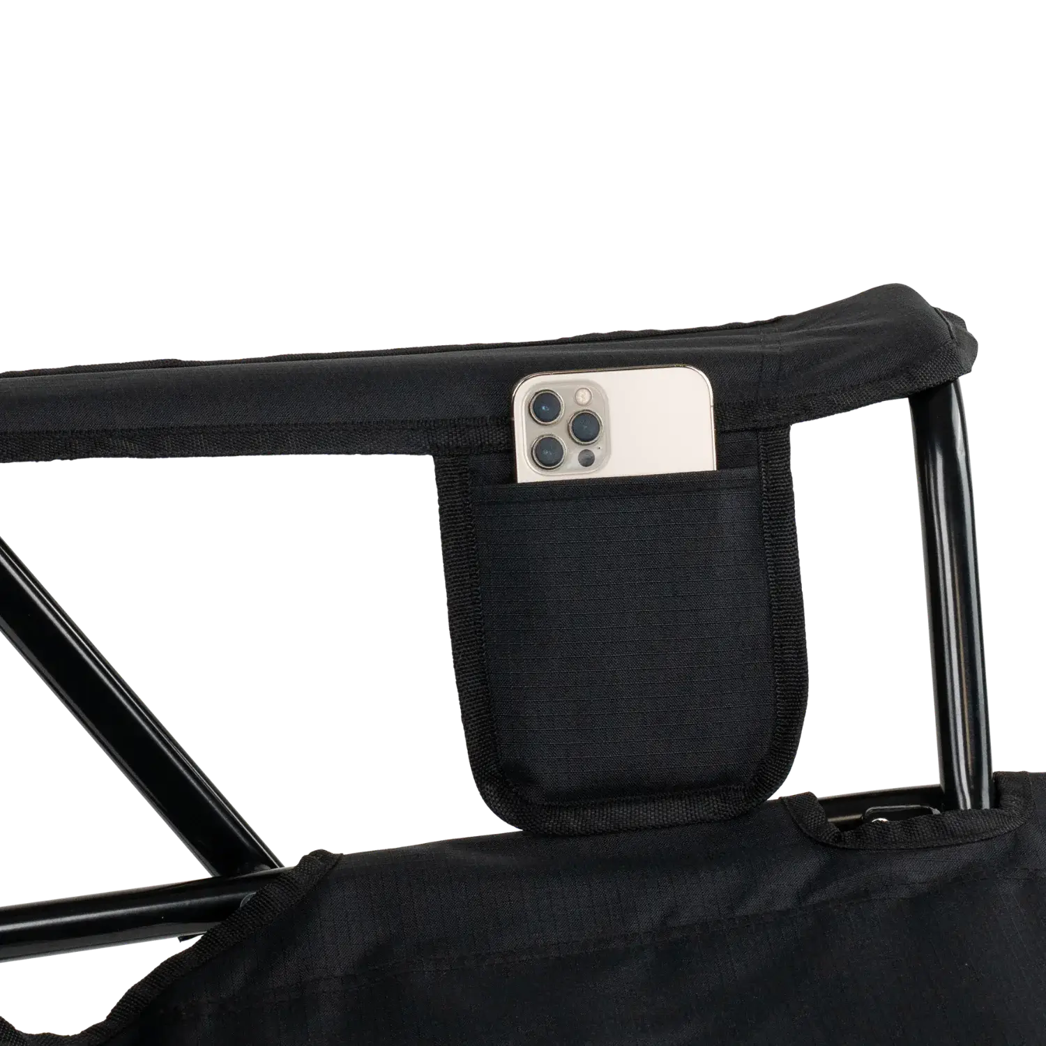Heavy-Duty Freestyle College Comfort Pro Rocker - USC Trojans - Choice 856 - Heavy-Duty Kickback Rocker with Beverage Holder Detail