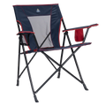Lightweight Messenger Comfort Quad Chair - Choice 989 - Ultra-Lightweight Telescoping PackSeat Travel Stool - Indigo/Red
